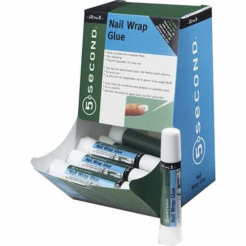 White Smoke Ibd Adhesive 5 Second Nail Wrap Glue 0.07oz / 2 g 55302