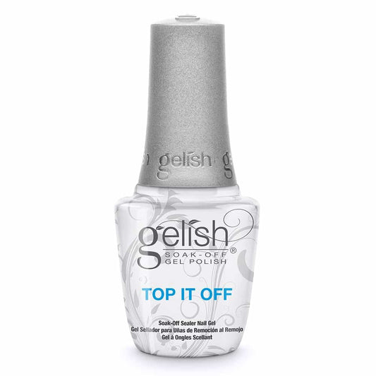 White Smoke Gelish Soak Off Gel Polish Top It Off 0.5 fl oz/15ml 1310003