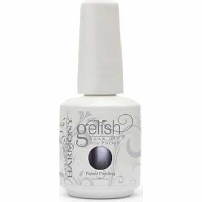 White Smoke Gelish - Midnight Caller-Dark Grey Metallic0.5 oz.