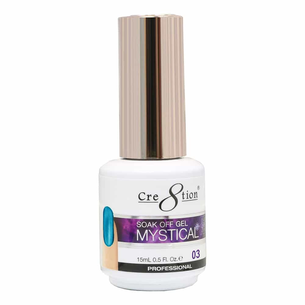White Smoke Cre8tion Soak Off Gel Mystical 03