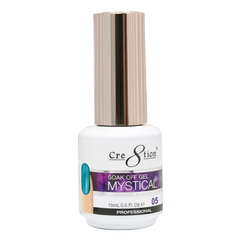 White Smoke Cre8tion Soak Off Gel Mystical 05