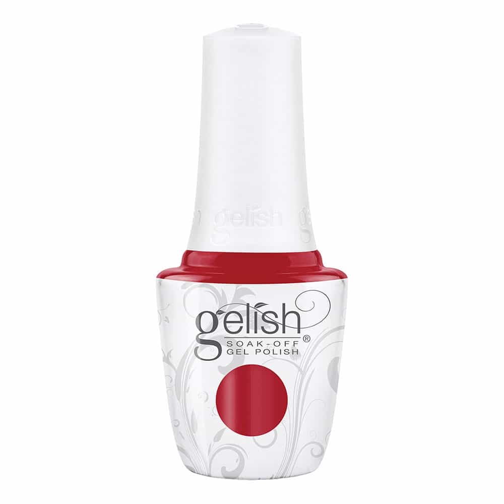 White Smoke Gelish - Classic Red Lips 0.5 fl oz - 15ml