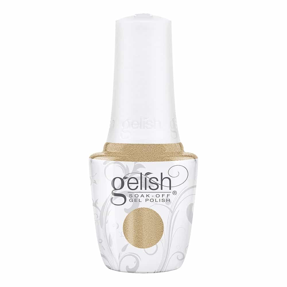 White Smoke Gelish - Gilded In Gold 0.5 fl oz - 15ml 1110374