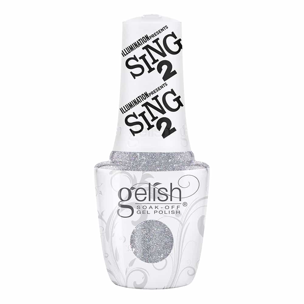 White Smoke Gelish - Coming Up Crystal 0.5 fl oz/15ml - 1110439