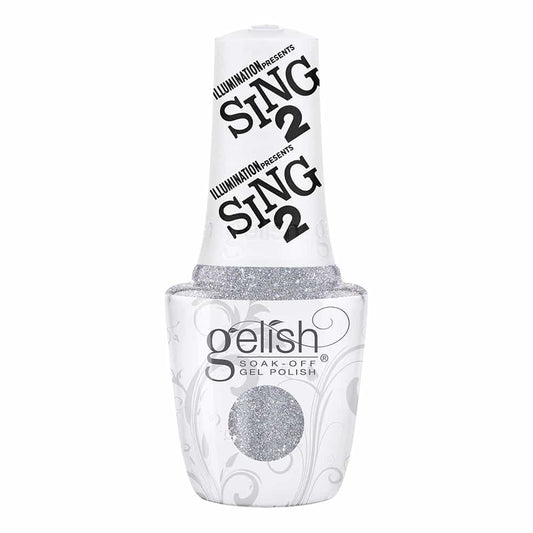 White Smoke Gelish - Coming Up Crystal 0.5 fl oz/15ml - 1110439