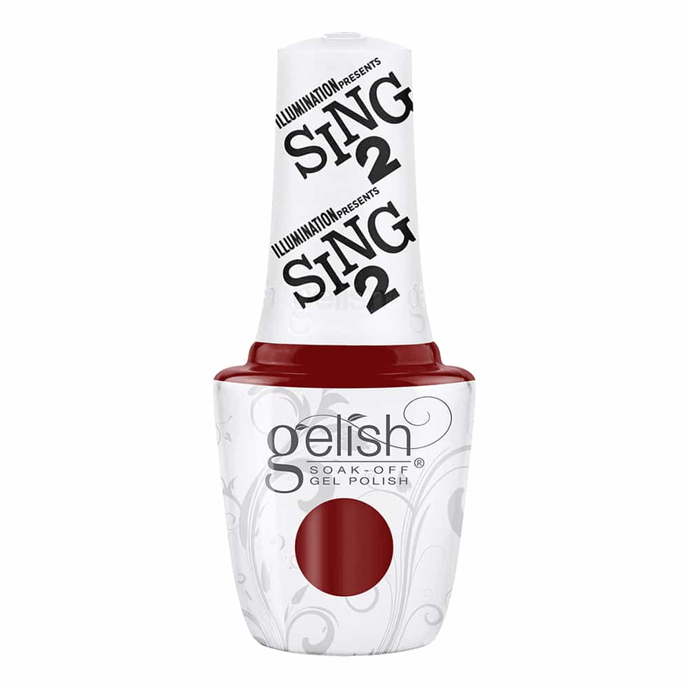 White Smoke Gelish - Red Shore City Rouge 0.5 fl oz/15ml - 1110442