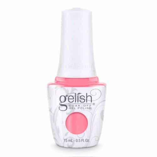 White Smoke Gelish - Go Girl - Bright Pink Cream 0.5 oz - 15ml