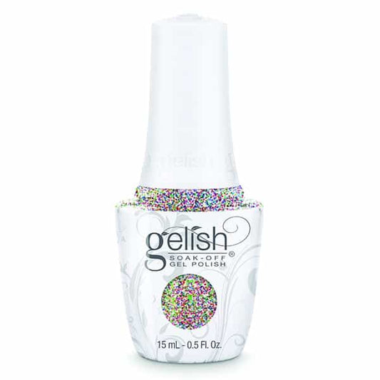 White Smoke Gelish - Lots Of Dots 0.5 fl oz / 15ml - 1110952