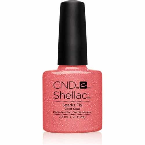 White Smoke CND Shellac Sparks Fly 7.3ml/0.25 fl oz - 91981