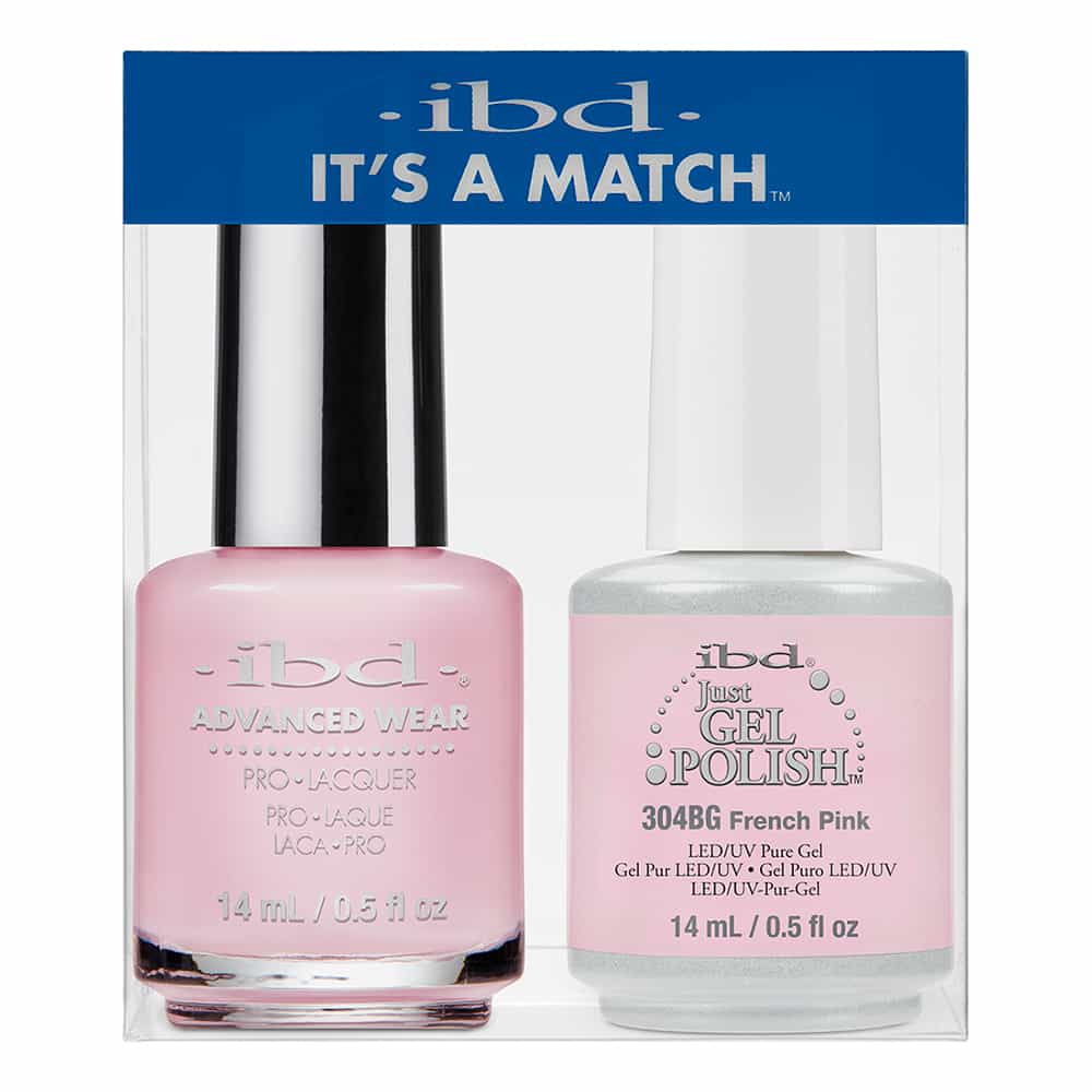 Lavender IBD Just Gel Polish It's A Match - French Pink 304BG/32918