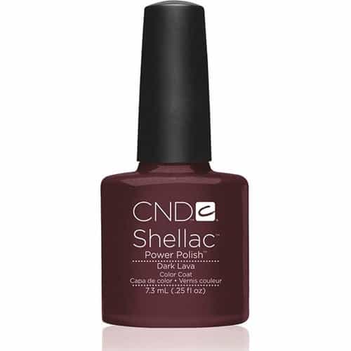 White Smoke CND Shellac Dark Lava 0.25 fl oz / 7.3 ml - 91973