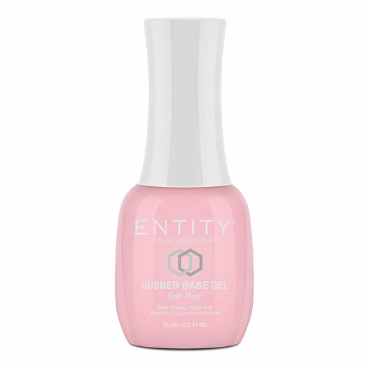 White Smoke Entity Rubber Base Gel 15ml/0.5 oz Soft Pink 5110002/55442