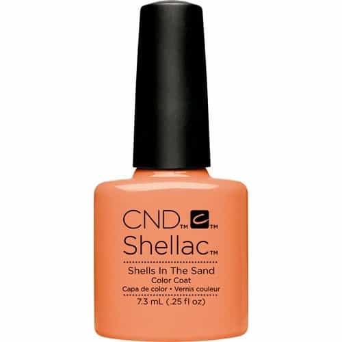 White Smoke CND Shellac Shells In The Sand 0.25 fl oz / 7.3 ml - 91588