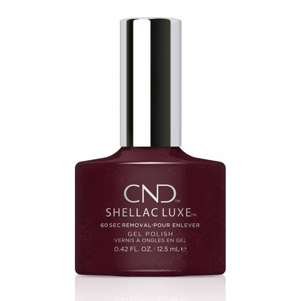 White Smoke CND Shellac Luxe Masquerade 0.42 fl oz