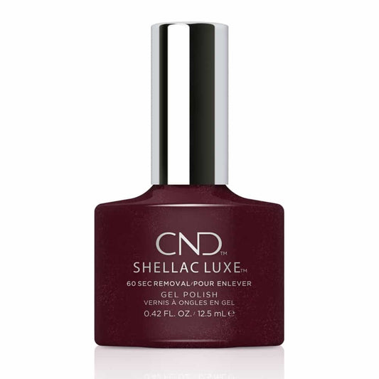 White Smoke CND Shellac Luxe Masquerade 0.42 fl oz