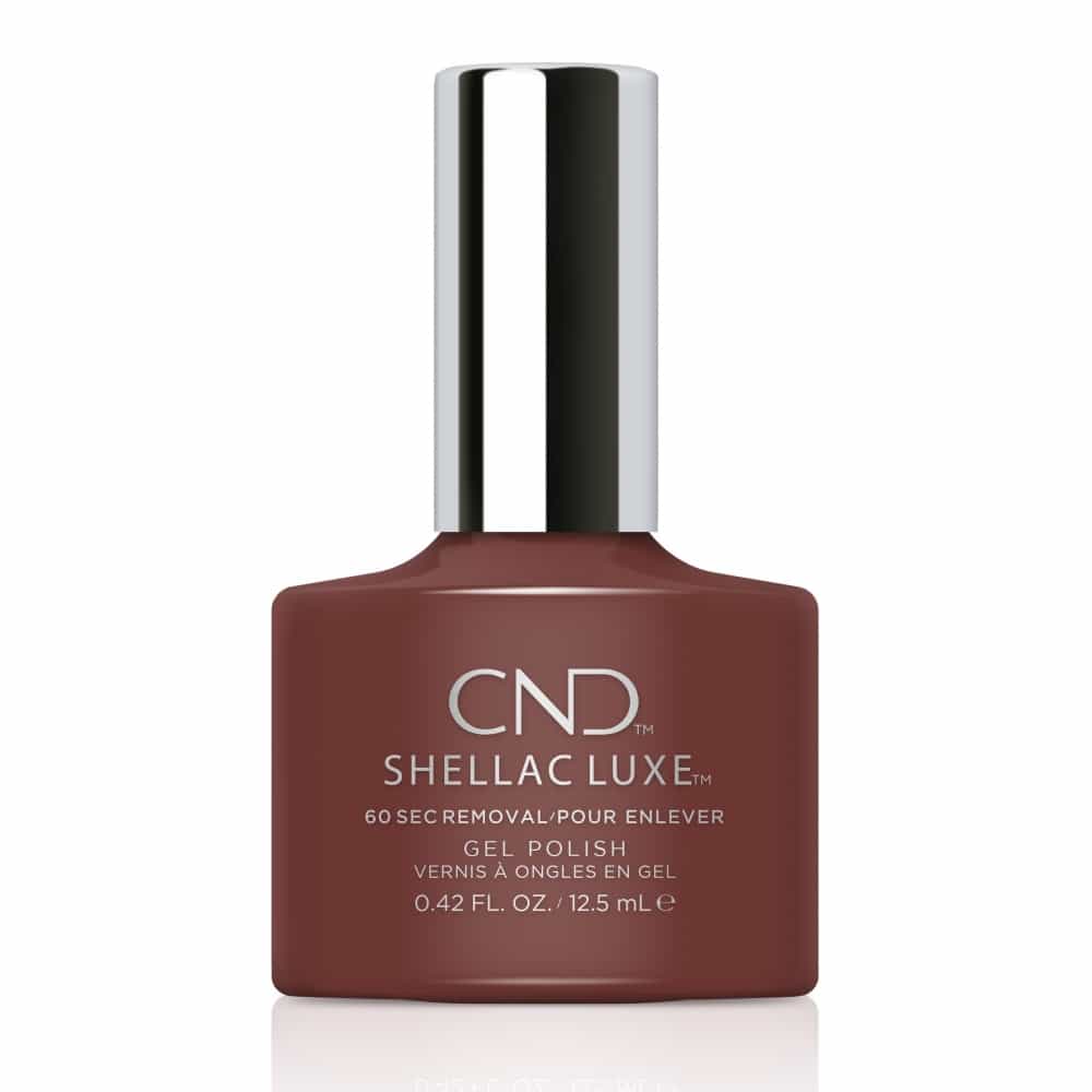 White Smoke CND Shellac Luxe Oxblood 0.42 fl oz