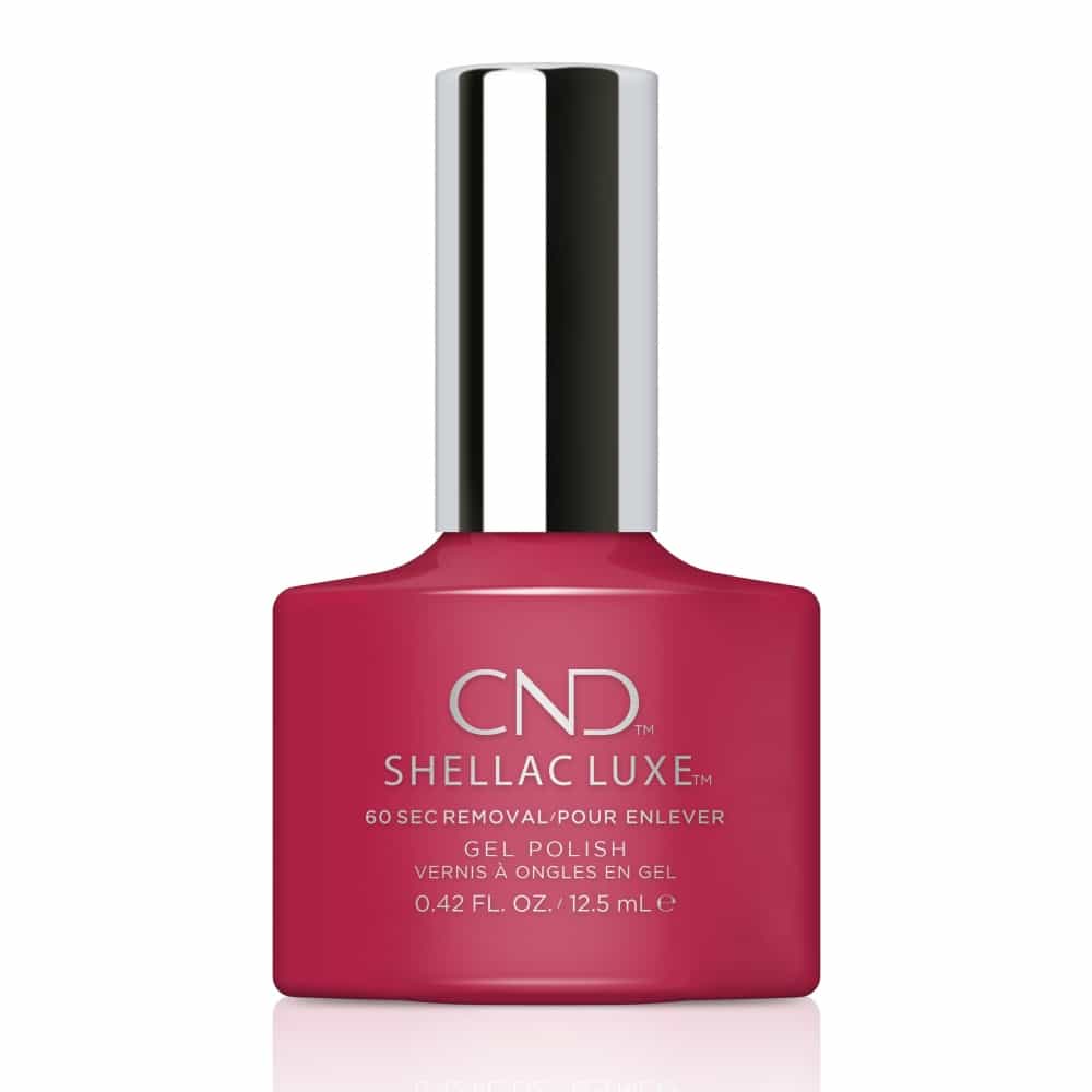 White Smoke CND Shellac Luxe Femme Fatale 0.42 fl oz
