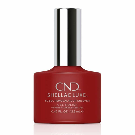 White Smoke CND Shellac Luxe Brick Knit 0.42 fl oz