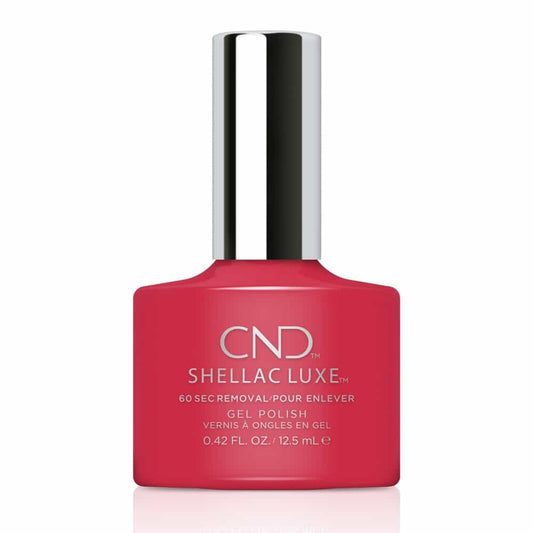 White Smoke CND Shellac Luxe Lobster Roll 0.42 fl oz