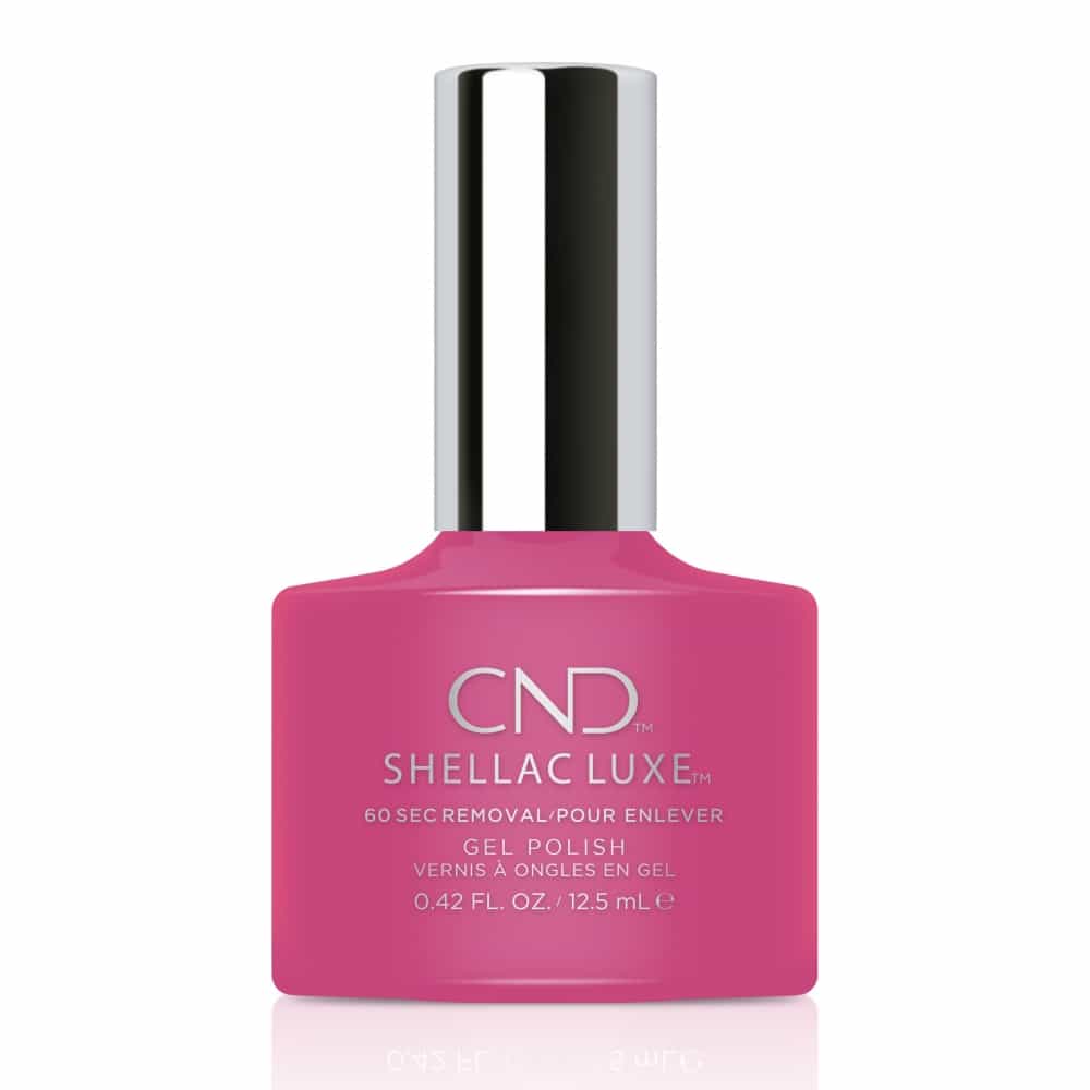 White Smoke CND Shellac Luxe Pink Bikini 0.42 fl oz