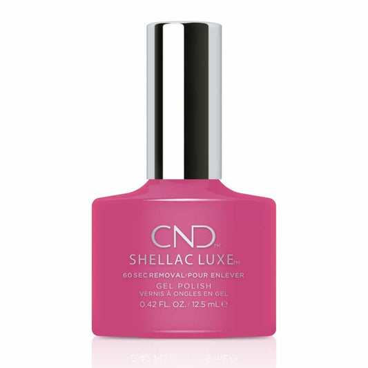 White Smoke CND Shellac Luxe Pink Bikini 0.42 fl oz