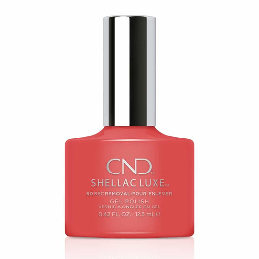 White Smoke CND Shellac Luxe Tropix 0.42 fl oz