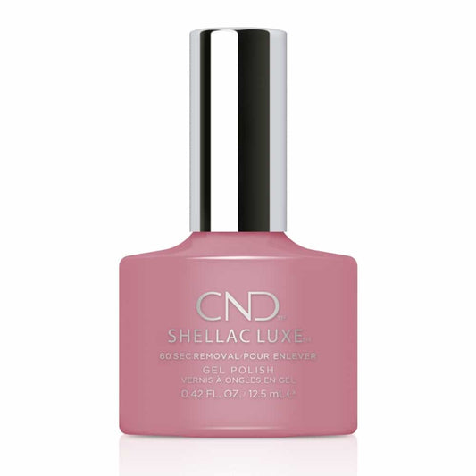 White Smoke CND Shellac Luxe Rose Bud 0.42 fl oz