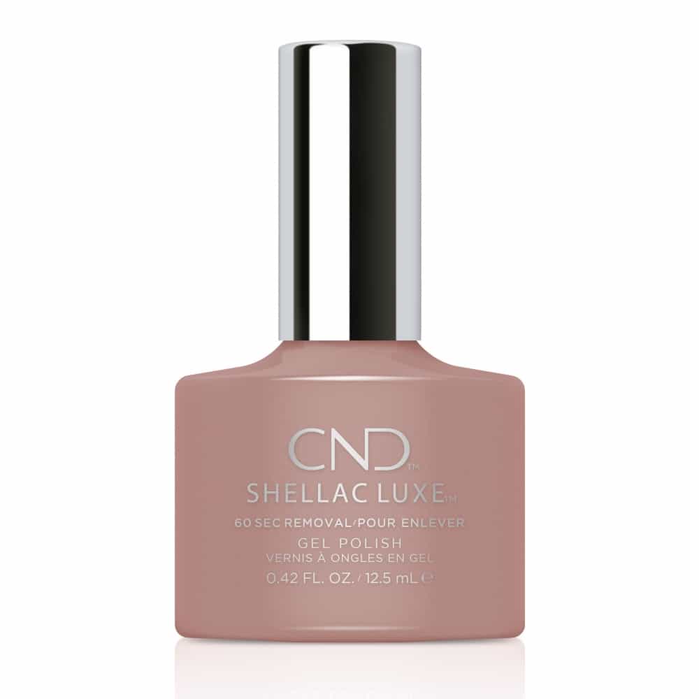 White Smoke CND Shellac Luxe Satin Pajamas 0.42 fl oz