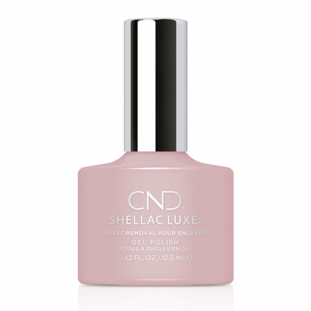 White Smoke CND Shellac Luxe Nude Knickers 0.42 fl oz