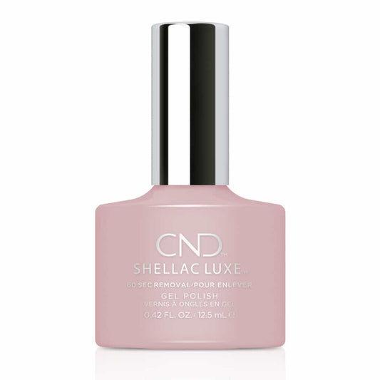 White Smoke CND Shellac Luxe Nude Knickers 0.42 fl oz