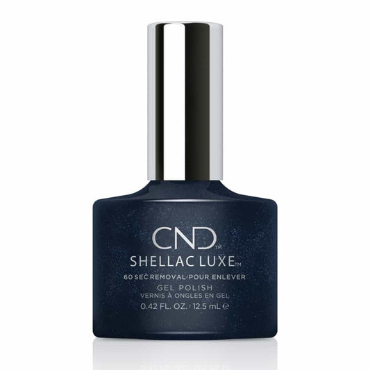 White Smoke CND Shellac Luxe Midnight Swim 0.42 fl oz