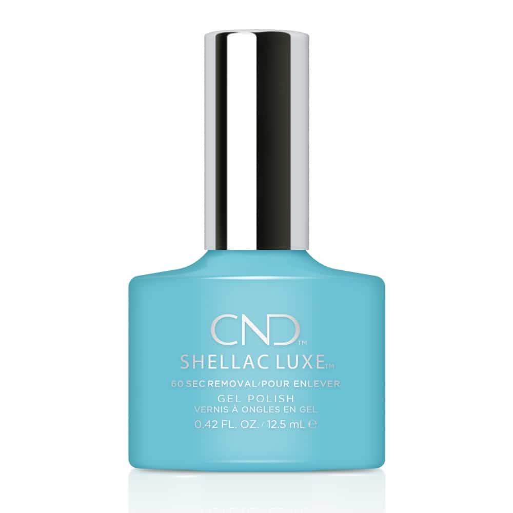 White Smoke CND Shellac Luxe Aqua-Intance 0.42 fl oz
