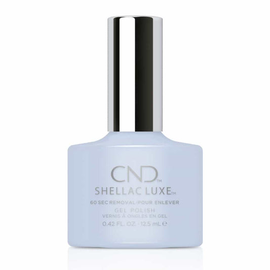 White Smoke CND Shellac Luxe Creekside 0.42 fl oz