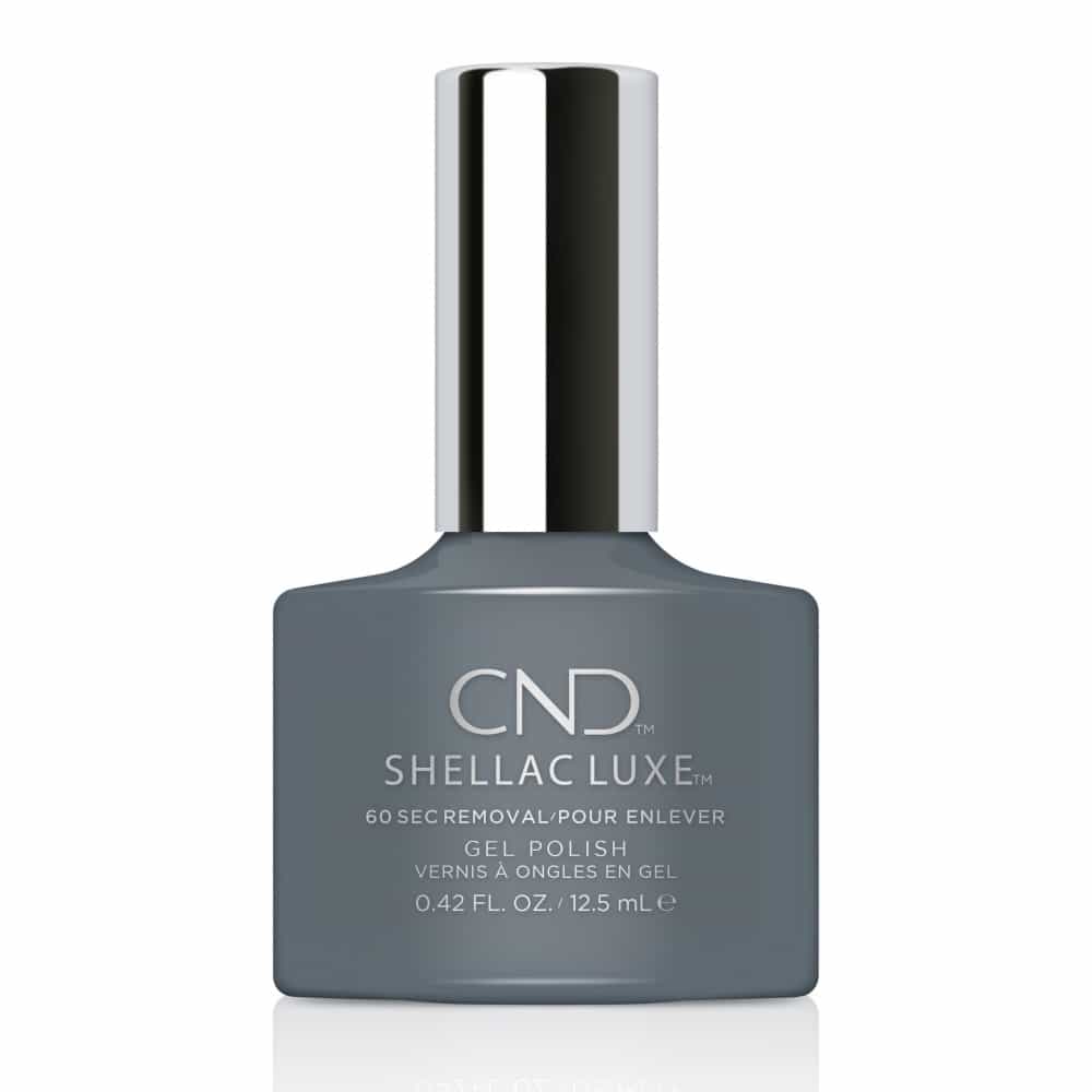 White Smoke CND Shellac Luxe Whisper 0.42 fl oz