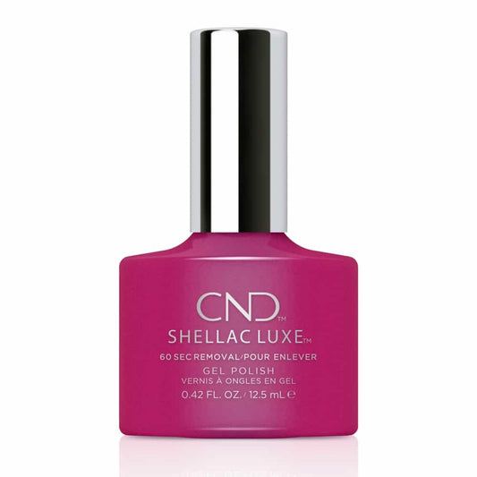 White Smoke CND Shellac Luxe Brazen 0.42 fl oz