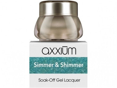 OPI Axxium S/O Gel Laca Simmer &amp; Shimmer .21 oz. - 6g AXB06
