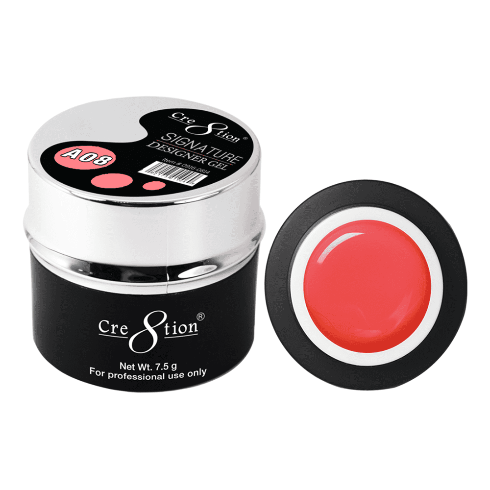 White Smoke Cre8tion A08 Signature Designer Gel 7.5 g 0916-0786