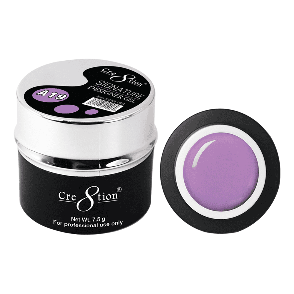 White Smoke Cre8tion A19 Signature Designer Gel 7.5 g 0916-0797