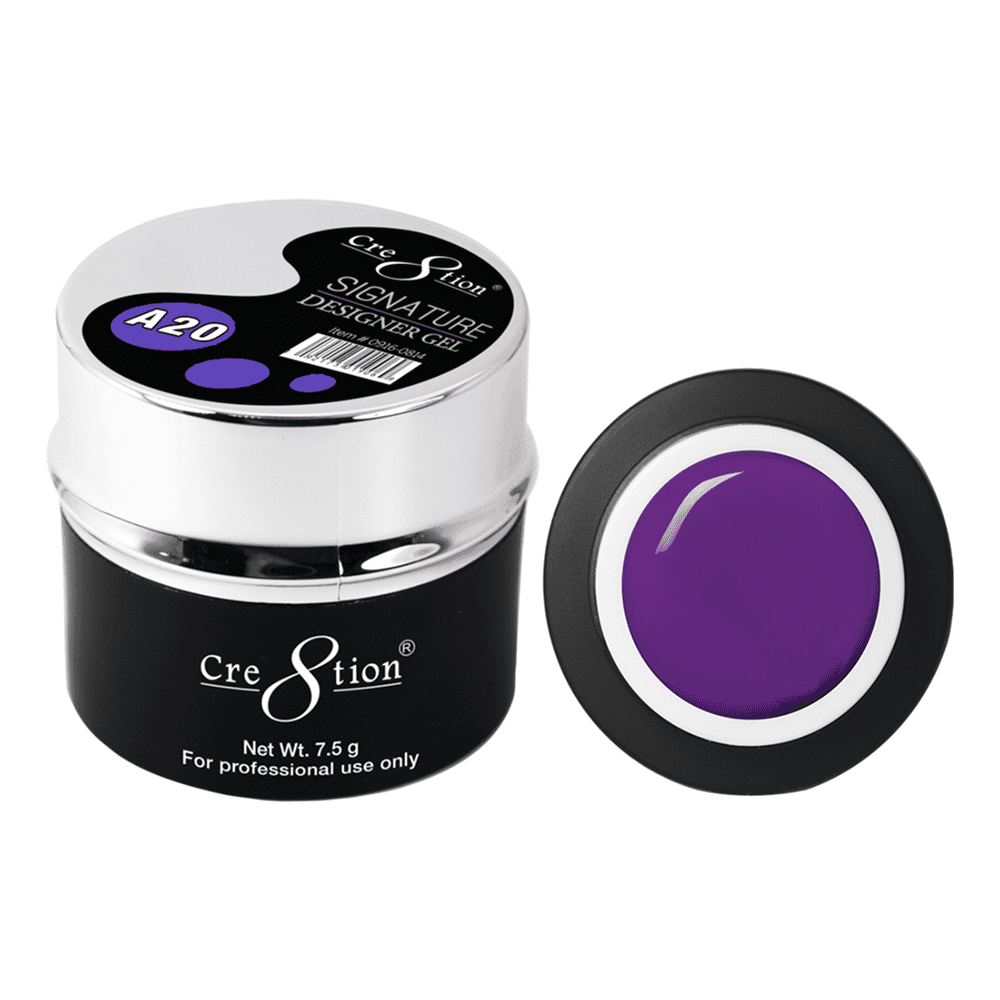 White Smoke Cre8tion A20 Signature Designer Gel 7.5 g 0916-0798