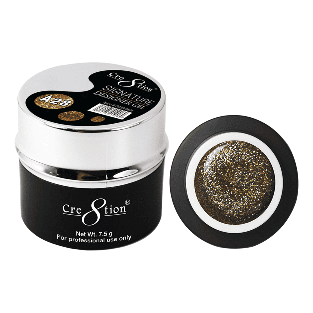 White Smoke Cre8tion A28 Signature Designer Gel 7.5 g 0916-0806