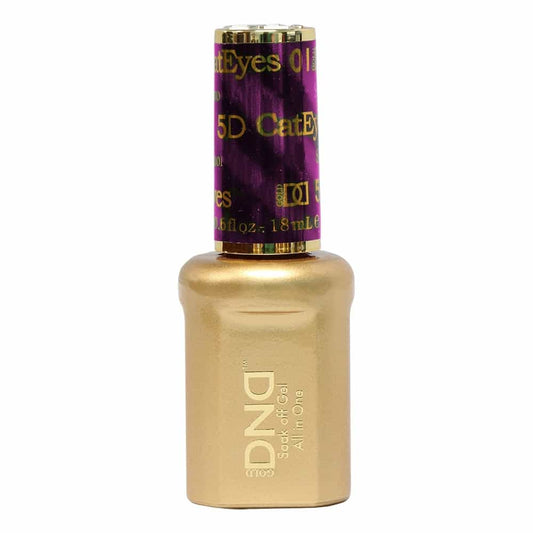 White Smoke DND Soak Off Gel 5D CatEyes Abyssinian 0.6 oz 18ml