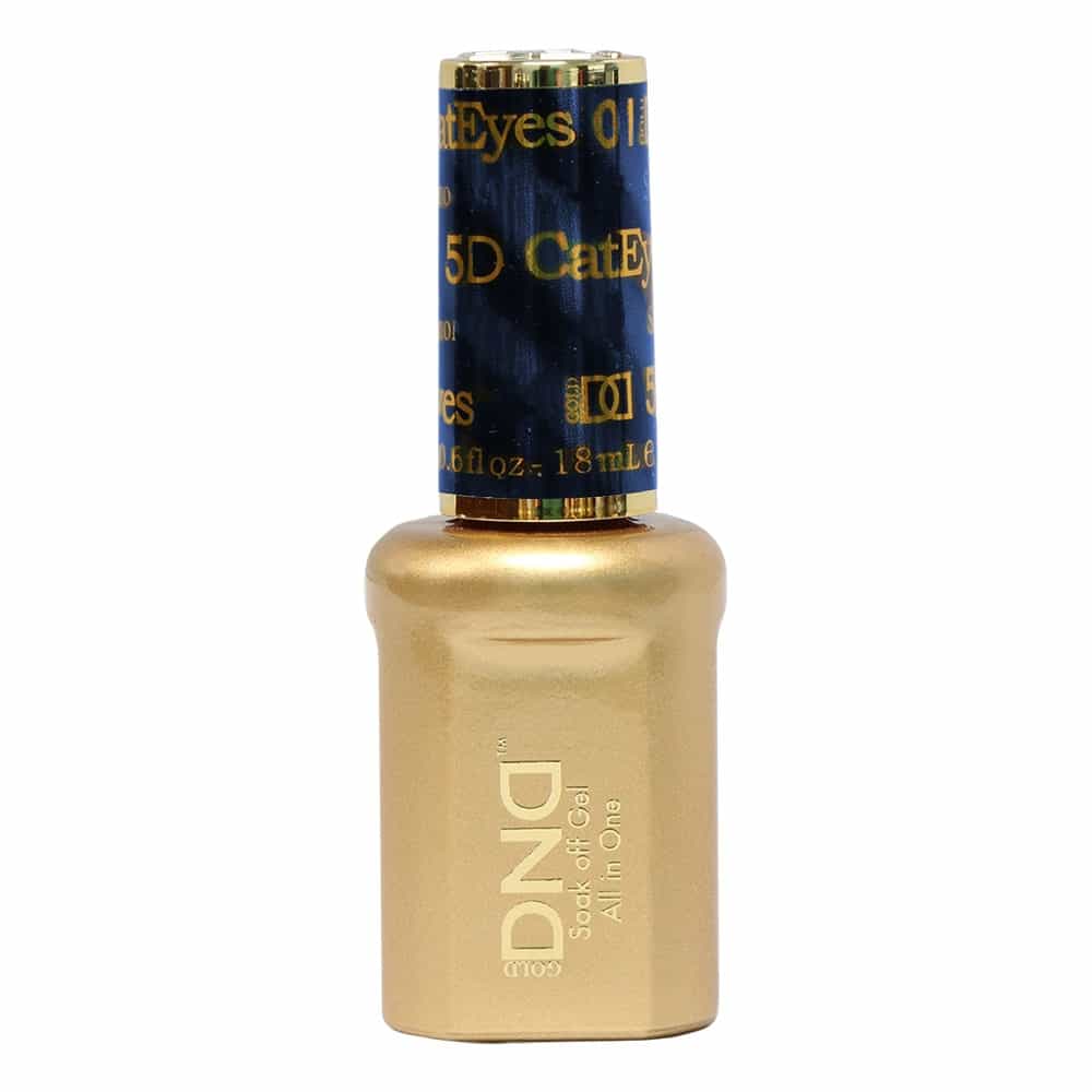 White Smoke DND Soak Off Gel 5D CatEyes Russian Blue 0.6 oz/18ml 00700