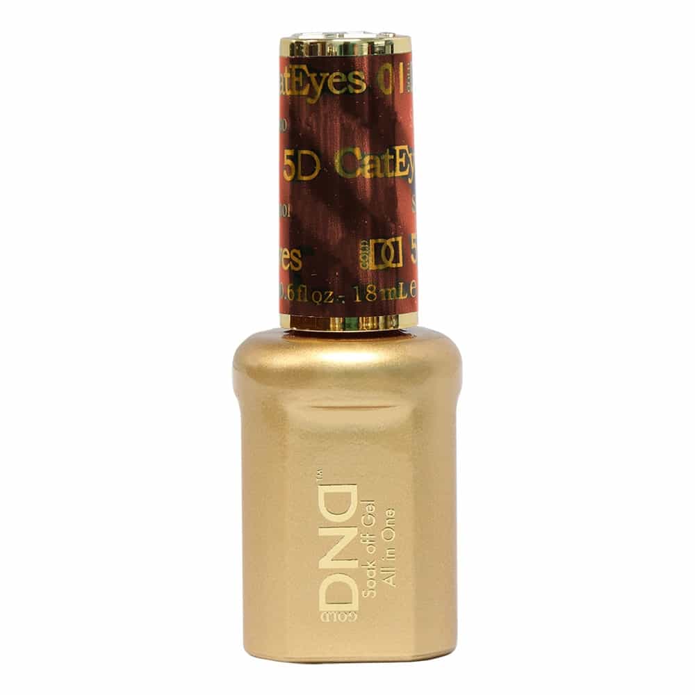 White Smoke DND Soak Off Gel 5D CatEyes Maine Coon Cat 0.6 oz 18ml