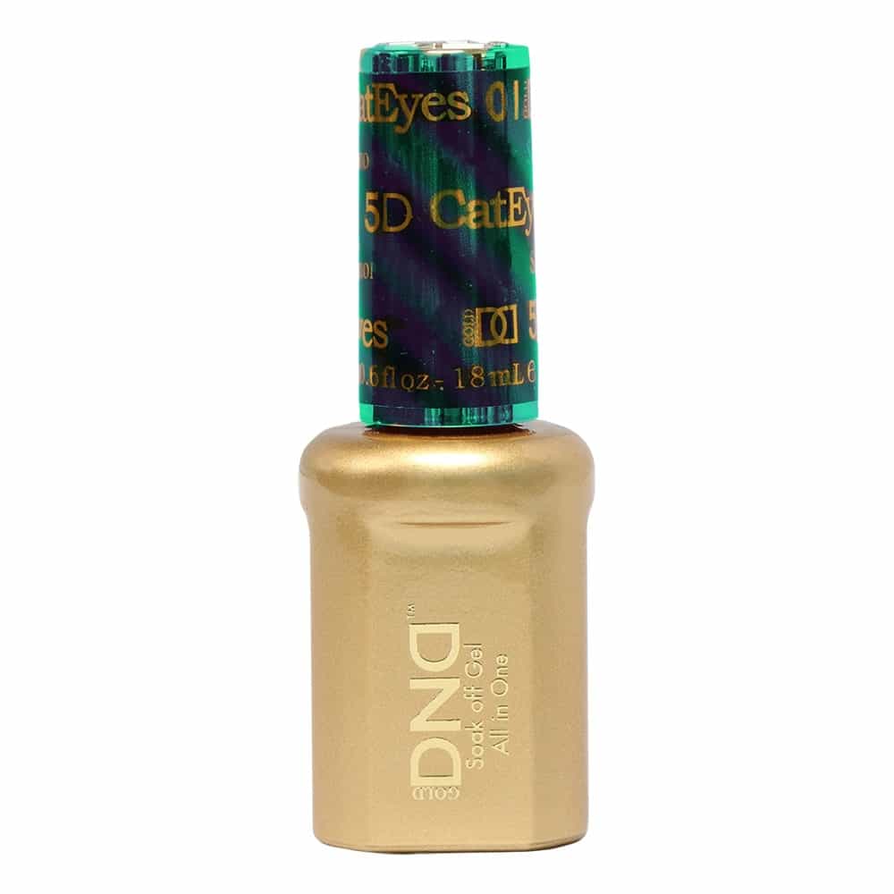 White Smoke DND Soak Off Gel 5D CatEyes Exotic Shorthair 0.6 oz 18ml