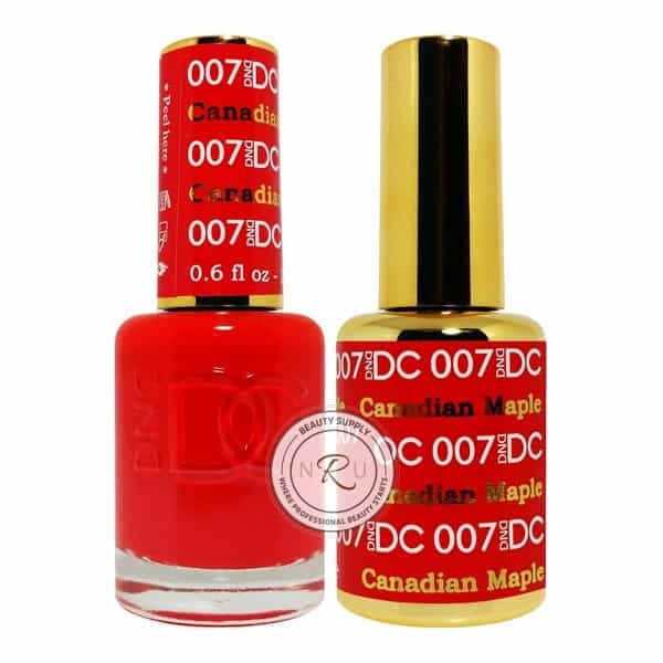 White Smoke Daisy Soak Off Gel - Canadian Maple - DC007