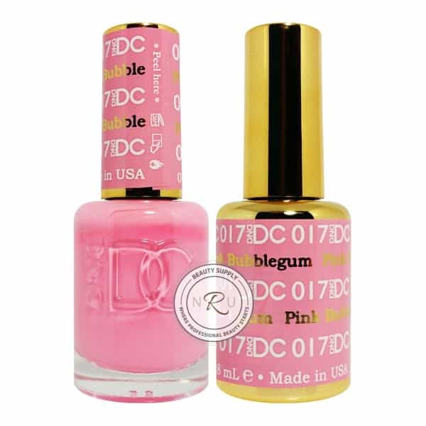 White Smoke Daisy Soak Off Gel - Pink Bubblegum - DC017