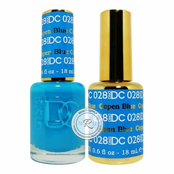 White Smoke Daisy Soak Off Gel - Copen Blue - DC028