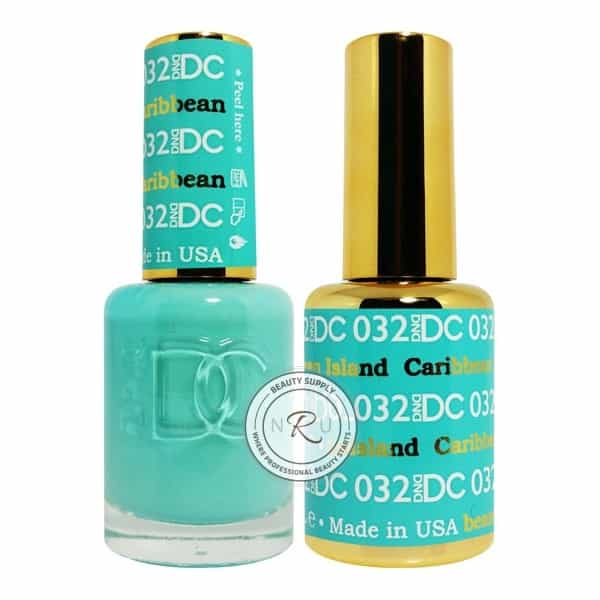 White Smoke Daisy Soak Off Gel - Caribbean Island - DC032