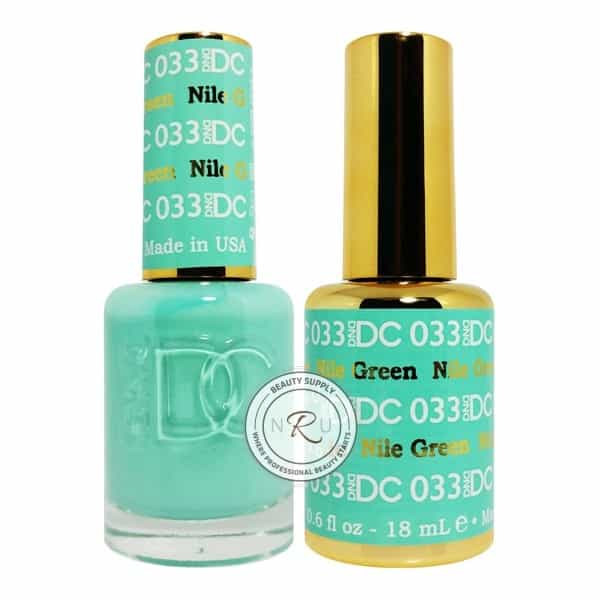 White Smoke Daisy Soak Off Gel - Nile Green - DC033
