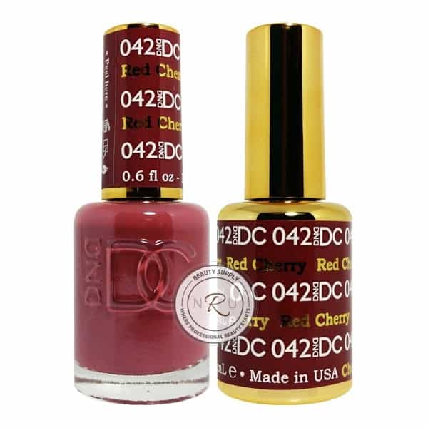 White Smoke Daisy Soak Off Gel - Red Cherry - DC042